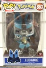 Funko Pop Games Pokemon #863 LUCARIO (2022) 10", TargetCon Exclusive, NEW
