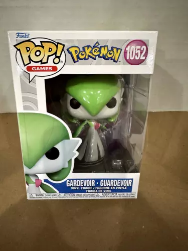 Funko POP! Games Pokemon Gardevoir Figure #1052 + Protector