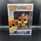 Funko Pop! Games: Pokemon Growlithe #597 with Pop Protector Mint Condition
