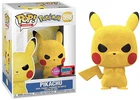 Funko POP! Games: Pokemon - Pikachu [Angry](Flocked)(2020 Fall Convention) #598