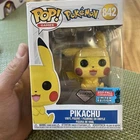 Funko POP! Games Pokémon Pikachu Diamond #842 2021 Fall Convention Exclusive NIB