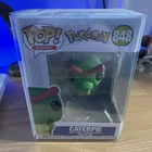 Funko POP! Games Pokémon Vinyl Figure Caterpie w/ Protector #848 Pokemon NEW