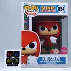Funko Pop! Games Sonic The Hedgehog Knuckles Flocked Special Edition #854