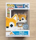 Funko Pop Games Sonic The Hedgehog Tails 8-Bit #36 + Free Protector