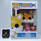 Funko Pop! Games Sonic The Hedgehog Tails Flocked Target Con #641