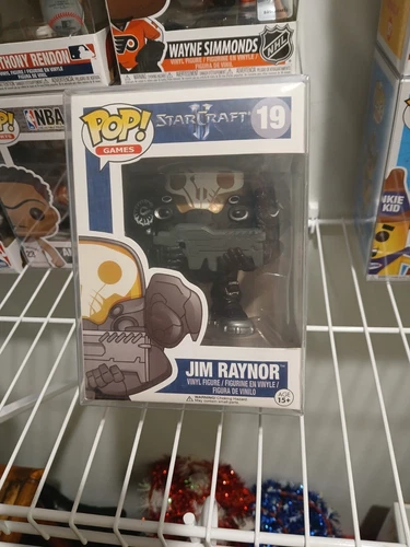 Funko Pop! Games StarCraft II Jim Raynor Vinyl Figurine #19 W Box VAULTED