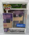 FUNKO POP GAMES/MINECRAFT - ALEX IN ENCHANTED ARMOR #325 Walmart Excl NEW