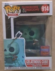 FunKo PoP Gelatinous Cube #914 2023 Wondrous Con Gamestop Exclusive