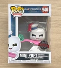 Funko Pop Ghostbusters Afterlife Mini Puft With Ice Cream Scoop #940 + Protector