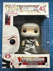 FUNKO POP! G.I. JOE #43 STORM SHADOW (White)VAULTED  MIB 2015 release +P/P