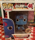 Funko Pop! G.I. Joe Cobra Commander (Hooded) Bait Exclusive Vaulted