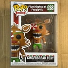 Funko Pop! Gingerbread Foxy #938 Holiday Five Nights at Freddy's, FNAF, Games