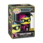 Funko Pop Glow In The Dark Black Light Harley Quinn #371 Hot Topic Exclusive