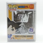 Funko Pop! Goku & Flying Nimbus 109 Silver Dragon Ball Funimation Exclusive Toy