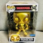 Funko Pop! Gold Deadpool (Metallic) 10 inch Vinyl Bobble Head Walmart Exclusive