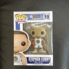 Funko Pop Golden state warriors NBA 19 Stephen Curry White Jersey RARE