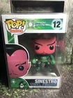 Funko Pop! Green Lantern Heroes DC Comics Sinestro #12 Rare Vaulted