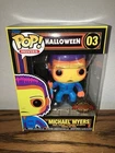 Funko Pop! Halloween Michael Myers Blacklight Entertainment Earth w/ PROTECTOR