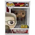 Funko POP Hank Pym Unmasked #346 Bobblehead Ant-Man And The Wasp Marvel New
