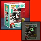 Funko Pop Harley Quinn 34 DC Glow In The Dark PX Previews Excl 2013 W/ Protector
