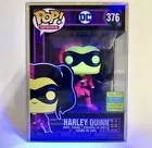 Funko Pop! Harley Quinn (Blacklight)  #376 2022 Summer Con Limited Edition, Glow
