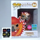 Funko Pop! Harry Potter Fawkes Phoenix Flocked Limited Edition #84