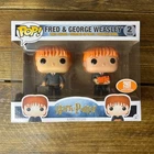 Funko POP! Harry Potter Fred & George Weasley Vinyl Figure 2nd & Charles w/“BAM”
