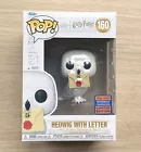Funko Pop Harry Potter Hedwig With Letter WonderCon #160 + Free Protector