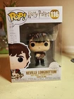 Funko Pop Harry Potter  Neville Longbottom w/ Monster Book #116 NEW W/ Protector