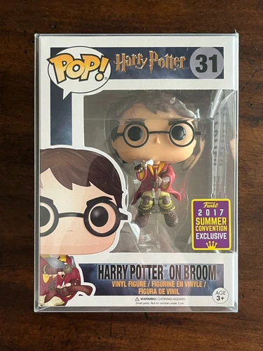 Funko Pop Harry Potter on Broom #31  2017 SDCC Cased Near Mint (USA)