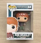Funko Pop Harry Potter Ron Weasley With Scabbers #44 + Free Protector