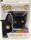 Funko POP! HARRY POTTER SIRIUS BLACK AS DOG #73 FLOCKED Hot Topic Exclusive NEW