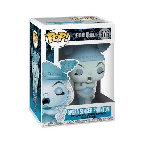 Funko POP! Haunted Mansion Vinyl Figure - OPERA SINGER PHANTOM #576 - NM/Mint