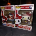 Funko Pop,! Hello Kitty Team USA, Swimming, Gold Medal 34 & 36 Vaulted