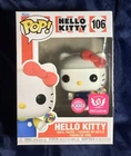 Funko Pop! Hello Kitty with Lollipop 106 It’s Sugar Flocked Exclusive +Protector