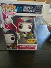 Funko Pop Heroes 299 Harley Quinn Hot Topic Exclusive Christmas