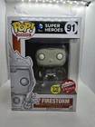 Funko Pop! Heroes 91 Firestorm GITD Fugitive Toys Exclusive Glow Batman DC Mint