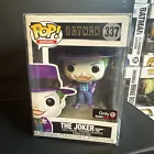 Funko POP! Heroes: Batman The Joker #337 GameStop Exclusive W/Protector!