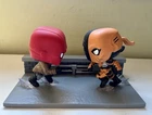 Funko Pop Heroes Comic Moments Red Hood Vs. Deathstroke Used Good Condition