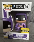 Funko Pop! Heroes - DC Comic Super Heroes Batman #01 - Purple -Minor  Box Crunch