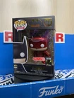 Funko Pop! Heroes: DC Comics #144 Batman (Red Metallic) Only At Target Damage Bo