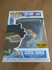 Funko Pop Heroes Justice League Static Shock #387 - Hot Topic Exclusive