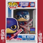 Funko Pop! Heroes THE ATOM #389 2021 WonderCon Shared Exclusive Justice League