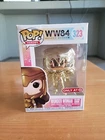 Funko Pop Heroes WONDER WOMAN Chrome Golden Armor WW84 #323 Target Exclusive