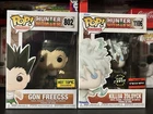 Funko Pop! Hunter x Hunter Killua Chase AAA #1106 & Gon Freecss Hot Topic #802