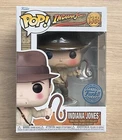 Funko Pop Indiana Jones With Sword & Whip #1369 + Free Protector