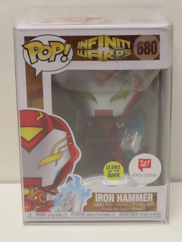 Funko Pop Infinity Warps Iron Hammer Glow in the Dark Walgreens Exclusive #680