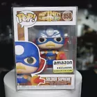 Funko Pop! Infinity Warps Soldier Supreme GITD Amazon Exclusive #858 w/Protector