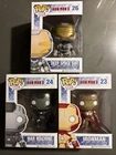 Funko POP! Iron Man 3 #26 Deep Space Suit Iron Man #22 Iron Man #24 War Machine