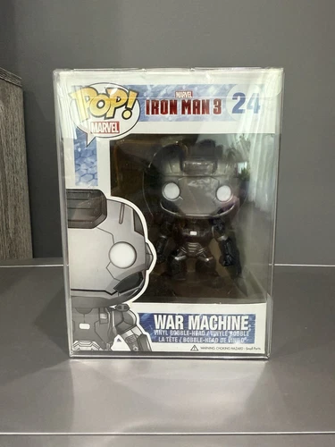 Funko POP Iron Man 3 - War Machine #24 Vaulted NM w/Protector!